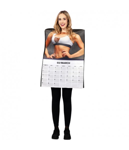 Disfraz de Calendario sexy para mujer