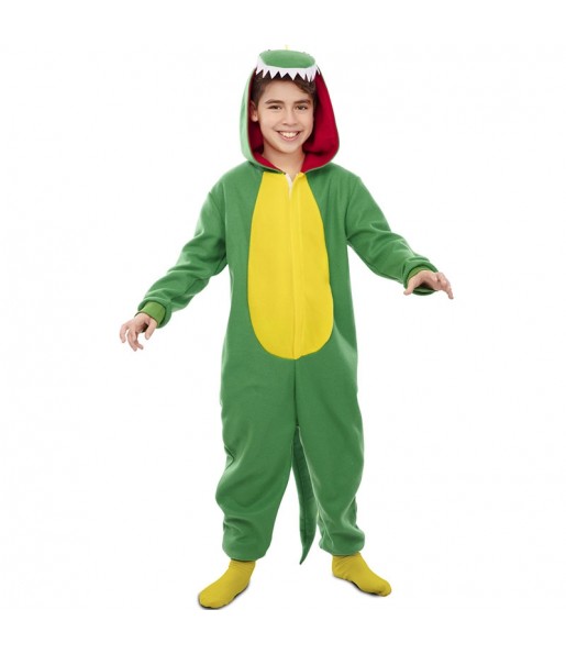 Disfraz de Dinosaurio Kigurumi infantil Niño