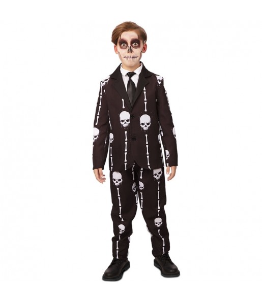 Disfraz de Traje Calaveras para niño