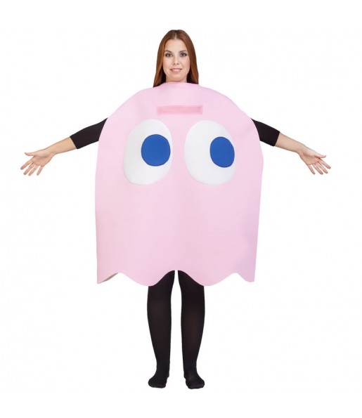 Disfraz de Fantasma Pac-Man Pinky adulto unisex