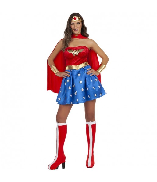 Disfraz de Wonder Woman sexy para mujer