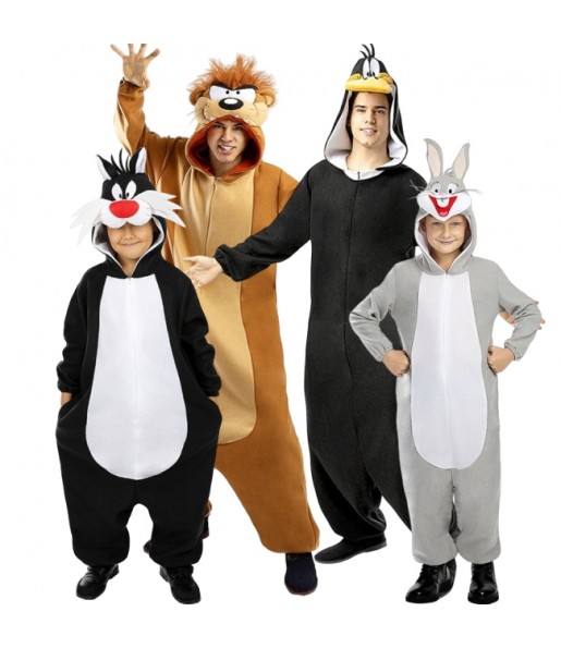 Disfraces Personajes de Looney Tunes para grupos y familias