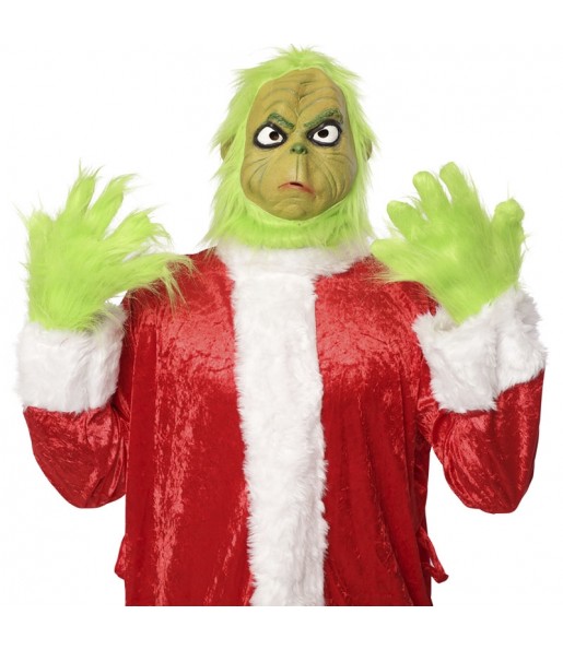 Guantes El Grinch adulto