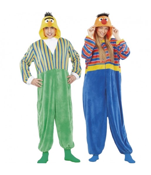 Epi y Blas Kigurumi para disfrazarte en pareja