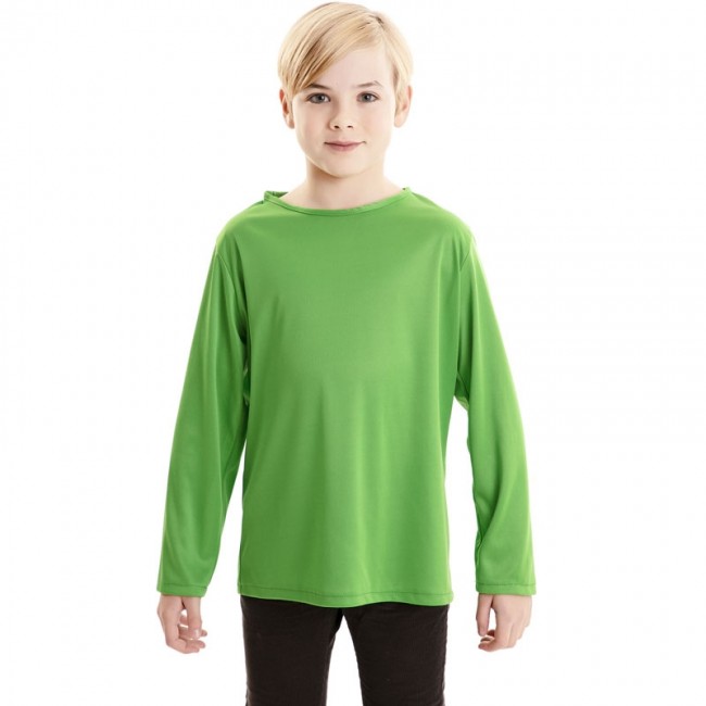 eximir Traducción Muestra Camiseta verde infantil de disfraz |【Envío en 24h】