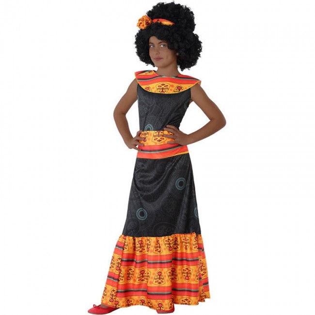 Disfraz de Africana para niña