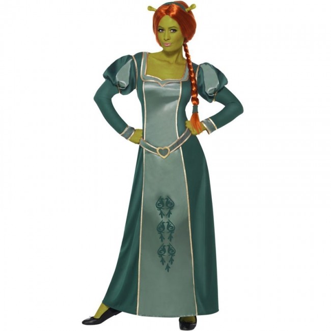 Disfraz de Fiona Shrek Deluxe para mujer