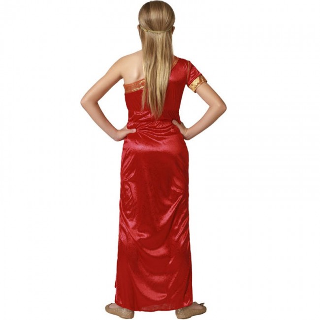 Disfraz de hindú Bollywood para mujer rojo