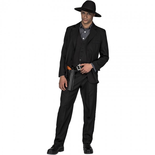 Disfraz Hombre de Negro Westworld de Adulto