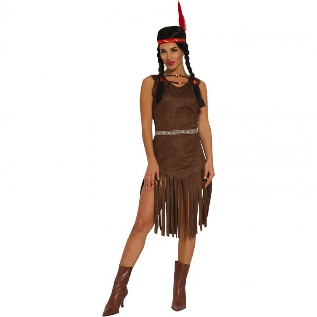 Jardines Deudor silbar ▷ Disfraz India Apache para Mujer |【Envío en 24h】