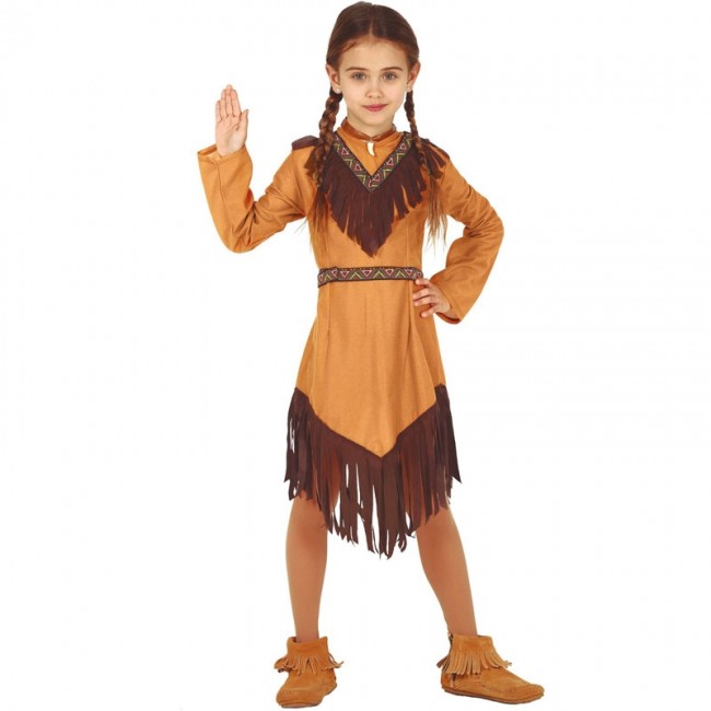 ▷ Disfraz India Cheyenne para Niña