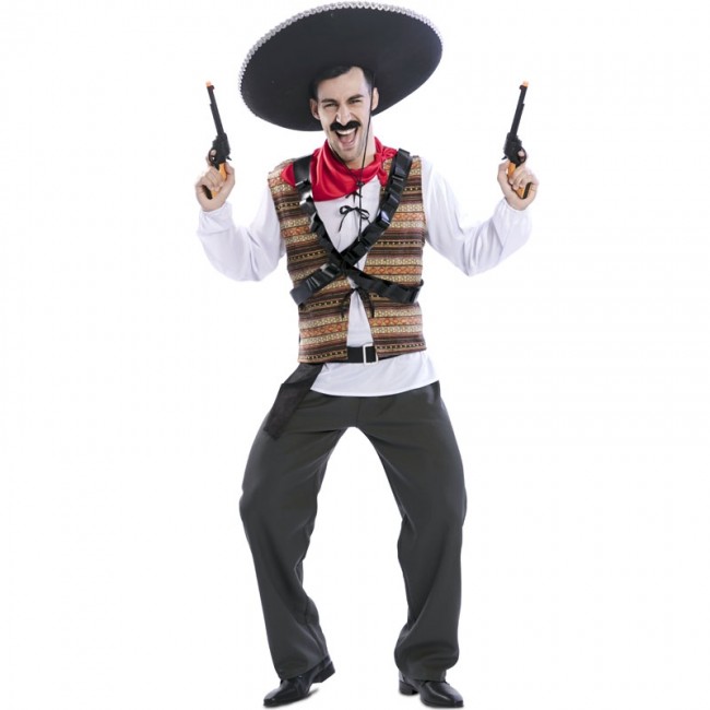 ▷ Disfraz Mexicano Pistolero para Hombre【Envío en 24h】
