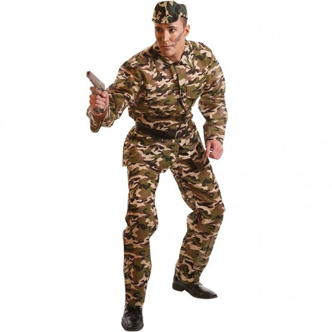Disfraz de Militar Boina para hombre y mujer