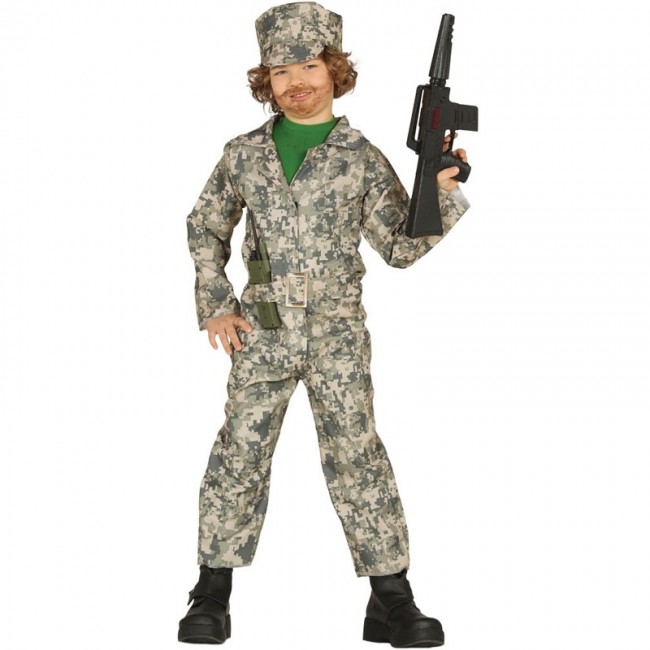 ▷ Disfraz Soldado Militar para Niño