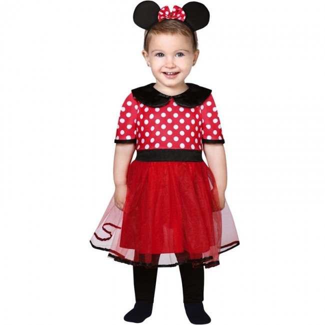Traje de cumpleaños de Minnie Mouse para niños. Disfraz inspirado en Minnie  Mouse. Vestido de primer cumpleaños de bebé. -  España