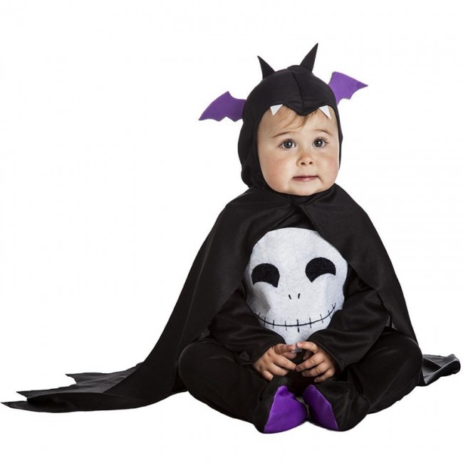 Disfraz de murciélago para Halloween, ropa para bebé recién nacido, Pelele  de manga larga con capucha, Pelele de 0 a 18M - AliExpress