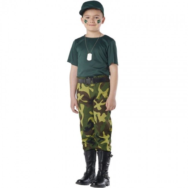 ▷ Disfraz Militar Camuflaje para Hombre