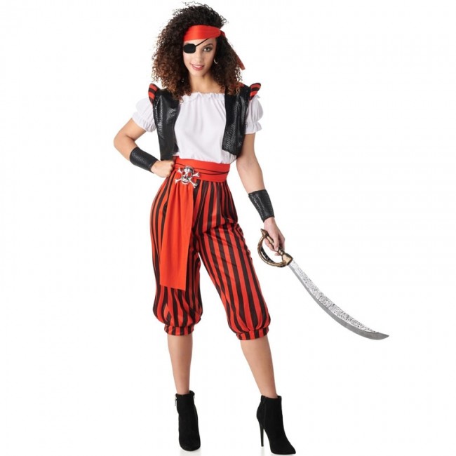 Comprar Disfraz Adulto Pirata Mujer Sexy Pañuelo Talla M