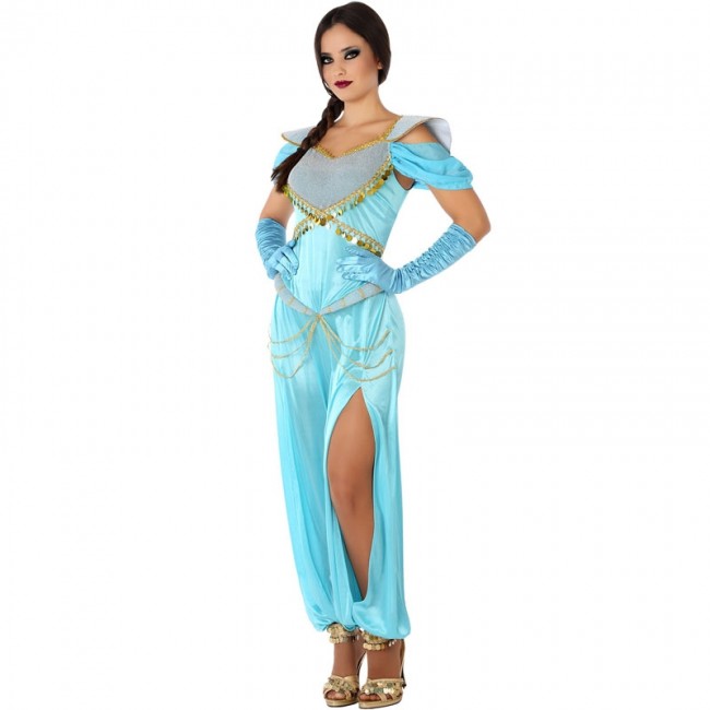 Disfraz Genio Jasmine Lampara Aladino Disfraces Niñas
