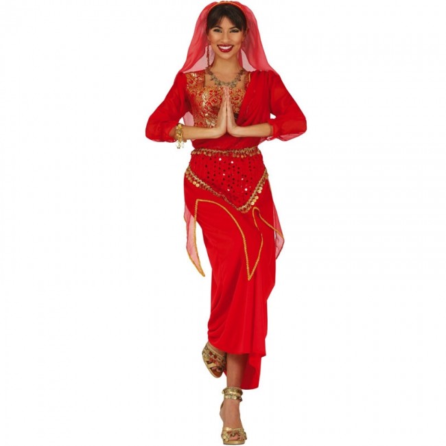 Disfraz de Reina Hindú para mujer