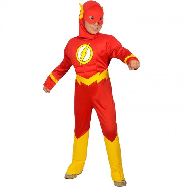 ▷ Disfraz The Flash musculoso para Niño