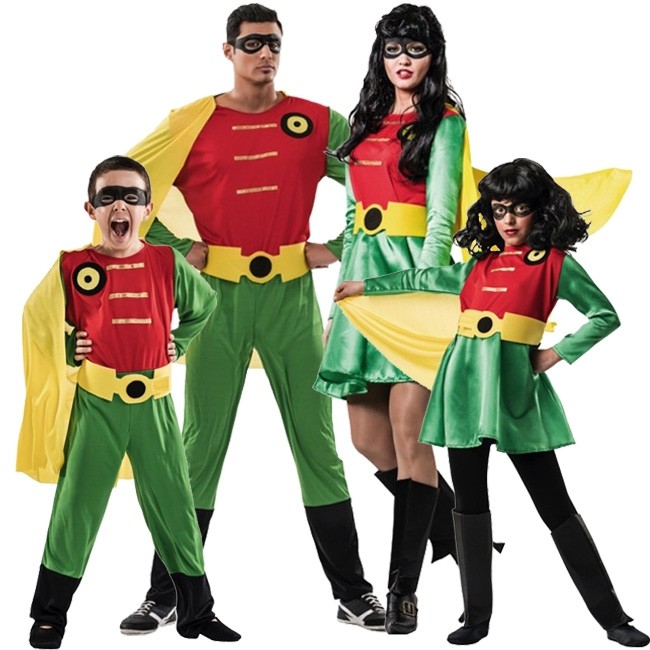 ▷ Familia Súper Robins - Disfraces para grupos online ✓