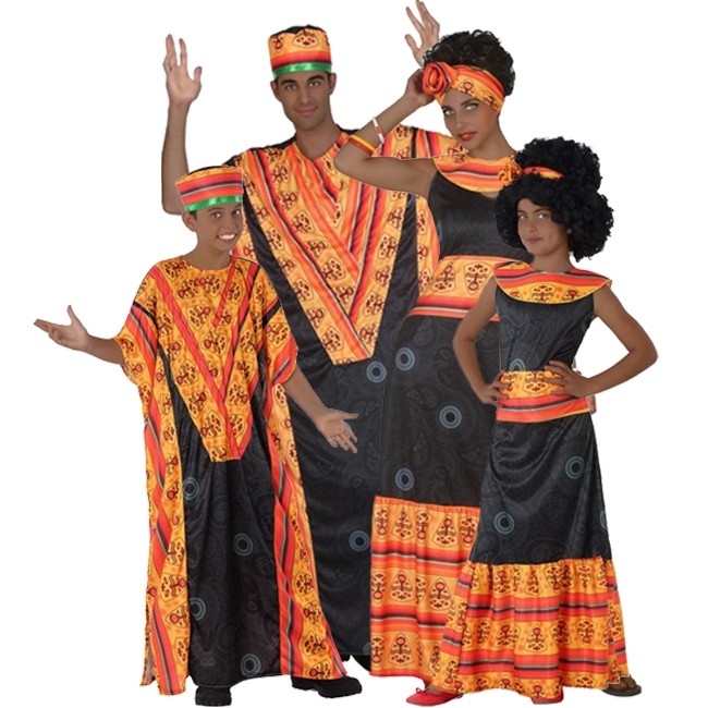 Disfraces carnaval, Disfraces grupales, Disfraz africano