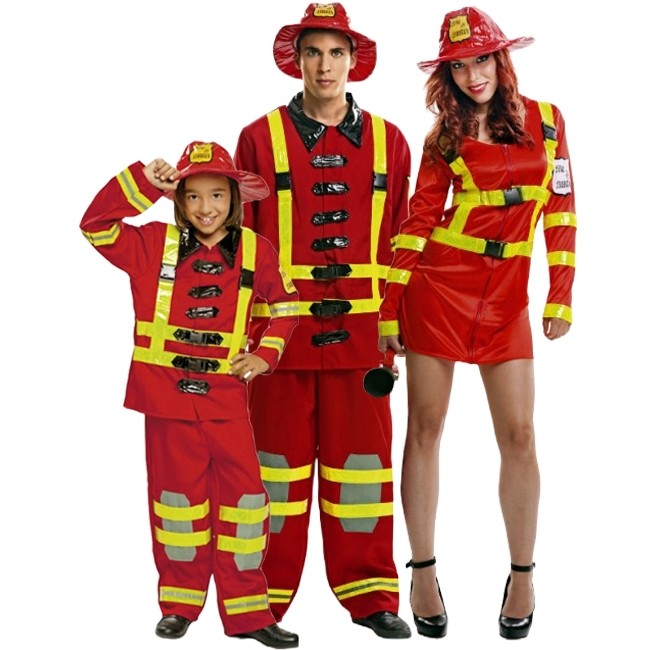 Disfraz de cosplay de bombero para niños Niños Niñas Fiesta de Carnaval