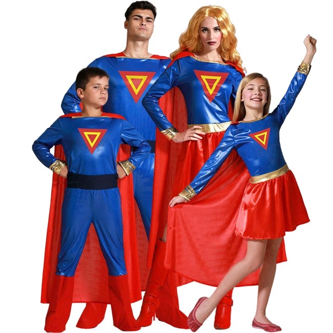 Disfraz Capas De Superhéroe De 3 A 12 Años