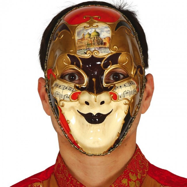 ▷ Comprar Máscara Carnaval de Venecia música de disfraz