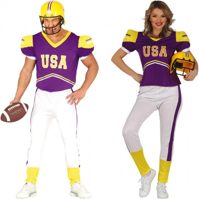 Disfraz Jugador Futbol Americano Rugby adulto > Disfraces para Hombres >  Disfraces Deportes para Hombres > Disfraces para Adultos