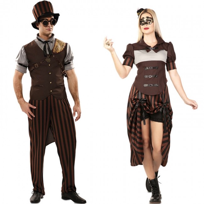 Un traje steampunk y accesorios 0