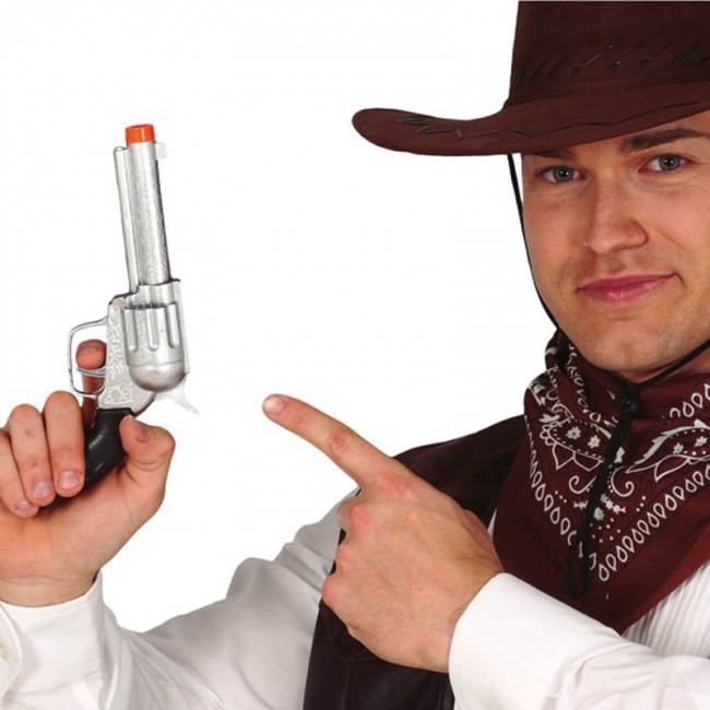 Pistola Vaquero Accesorios West Cowboy Cotillon Disfraz