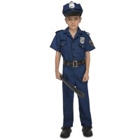  Disfraz de policía de Nueva York para niño : Juguetes y Juegos
