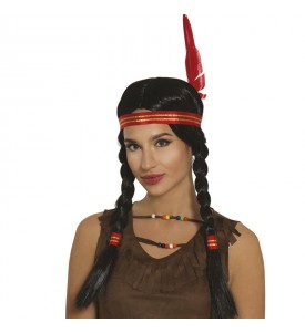 Disfraz India cherokee para niña - Comprar en Tienda Disfraces Bacanal