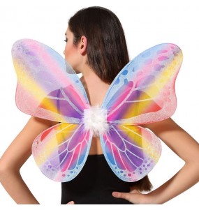 Alas para mujer - Alas de mariposa grandes, disfraces de Halloween para  niñas, alas brillantes para niños pequeños