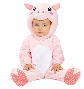 Disfraz de Cerdo de la granja para bebé 
