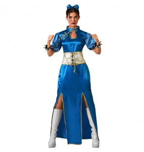 Disfraz de Chun-Li de Street Fighter para mujer