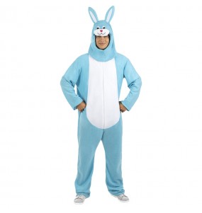 Disfraz de Conejo azul adulto unisex