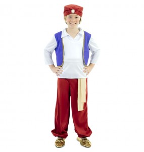 Disfraz de Aladino para fiesta de halloween de chico adulto de , disfraz de  genio de la
