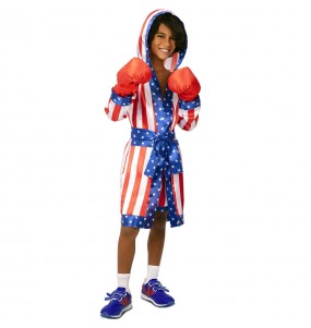 Disfraz de Boxeador Rocky para niño
