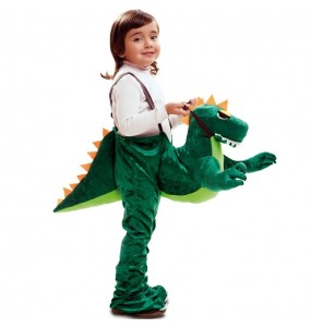 Disfraz de dinosaurio Triceratops verde infantil por 25,50 €