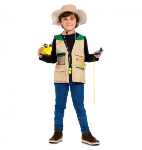Disfraz de explorador para niños, traje de naturales, disfraz