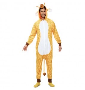 Disfraz de Jirafa Africana kigurumi adulto unisex Hombre