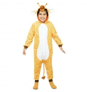 Disfraz de Jirafa Africana kigurumi infantil Niño