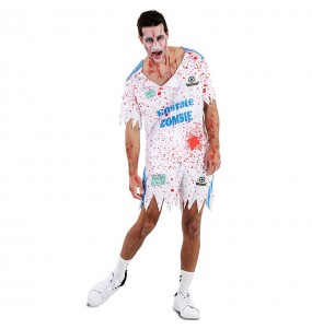 Disfraz de Jugador Fútbol zombie para hombre