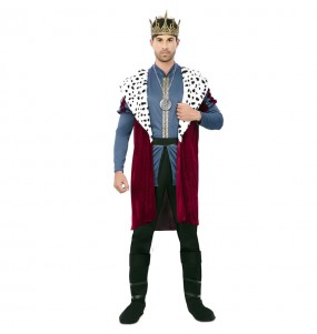Disfraz de Rey Corte Medieval para hombre