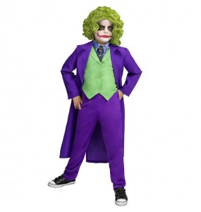 Disfraz de Joker en El Caballero Oscuro para niño