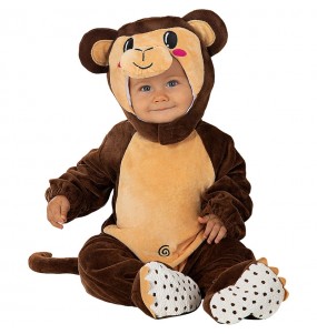 Disfraz de Mono en el zoológico para bebé