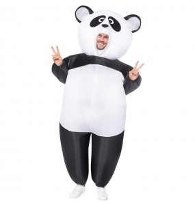 Disfraz de Oso Panda hinchable adulto unisex